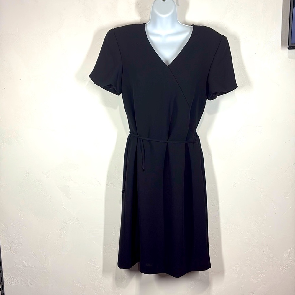 Talbots black dress size 10